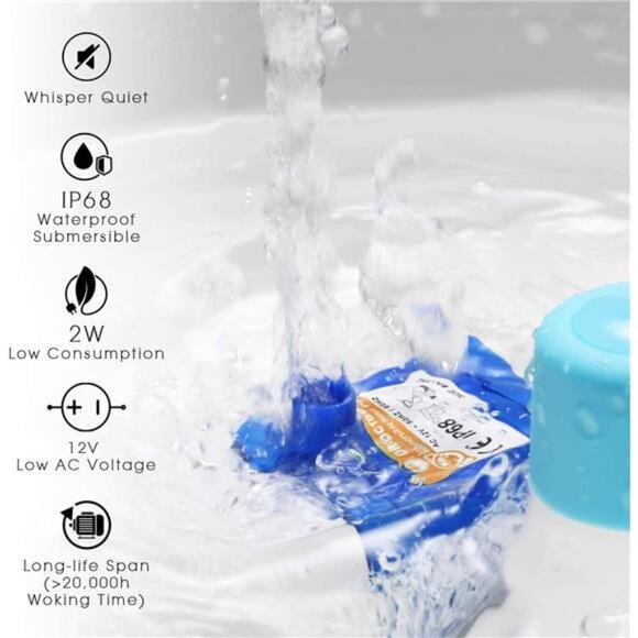 Ceramic Pet Drinking Fountain丨Ultra Quiet,Way Better Than PlasticWater Fountains - Picture 4 of 7